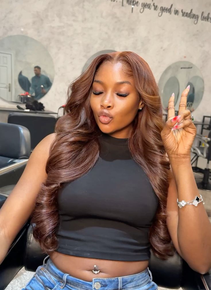 Kanekalon hair brown human blend high quality