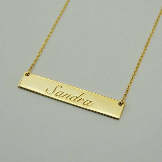 Personalised Nameplate Necklace